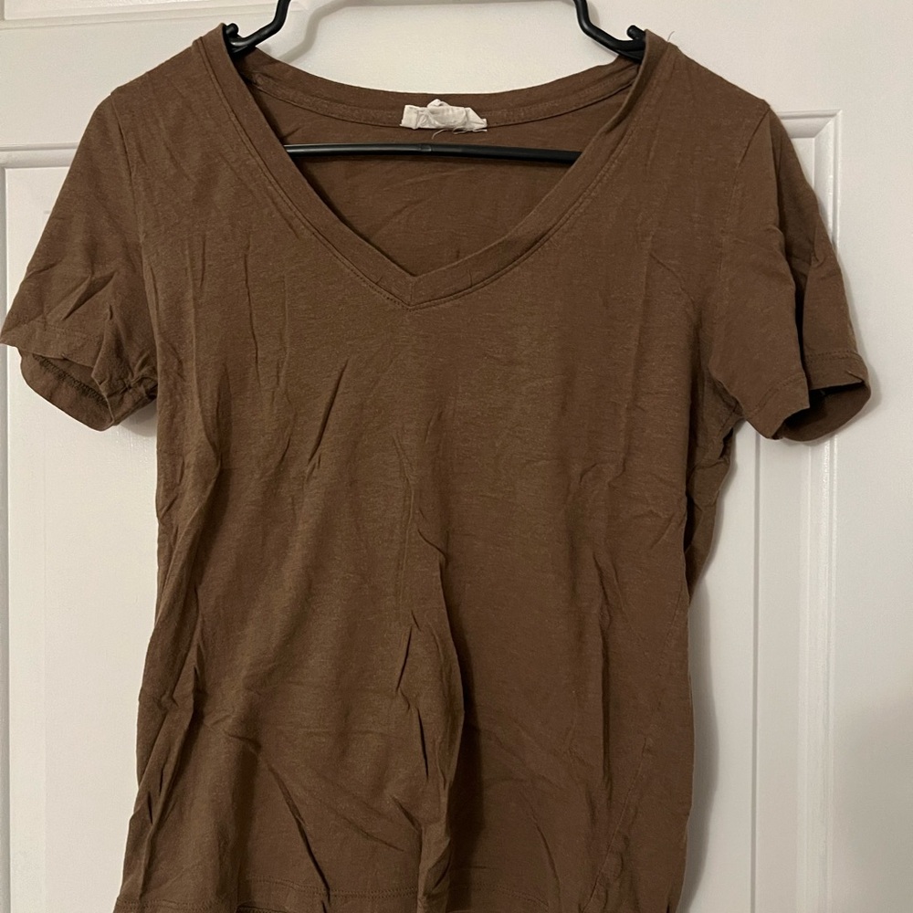 Forever 21 Brown Cozy T-Shirt